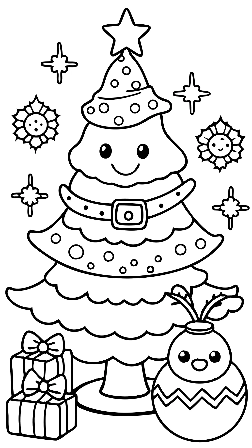 coloriages de Noël gratuitement à imprimer